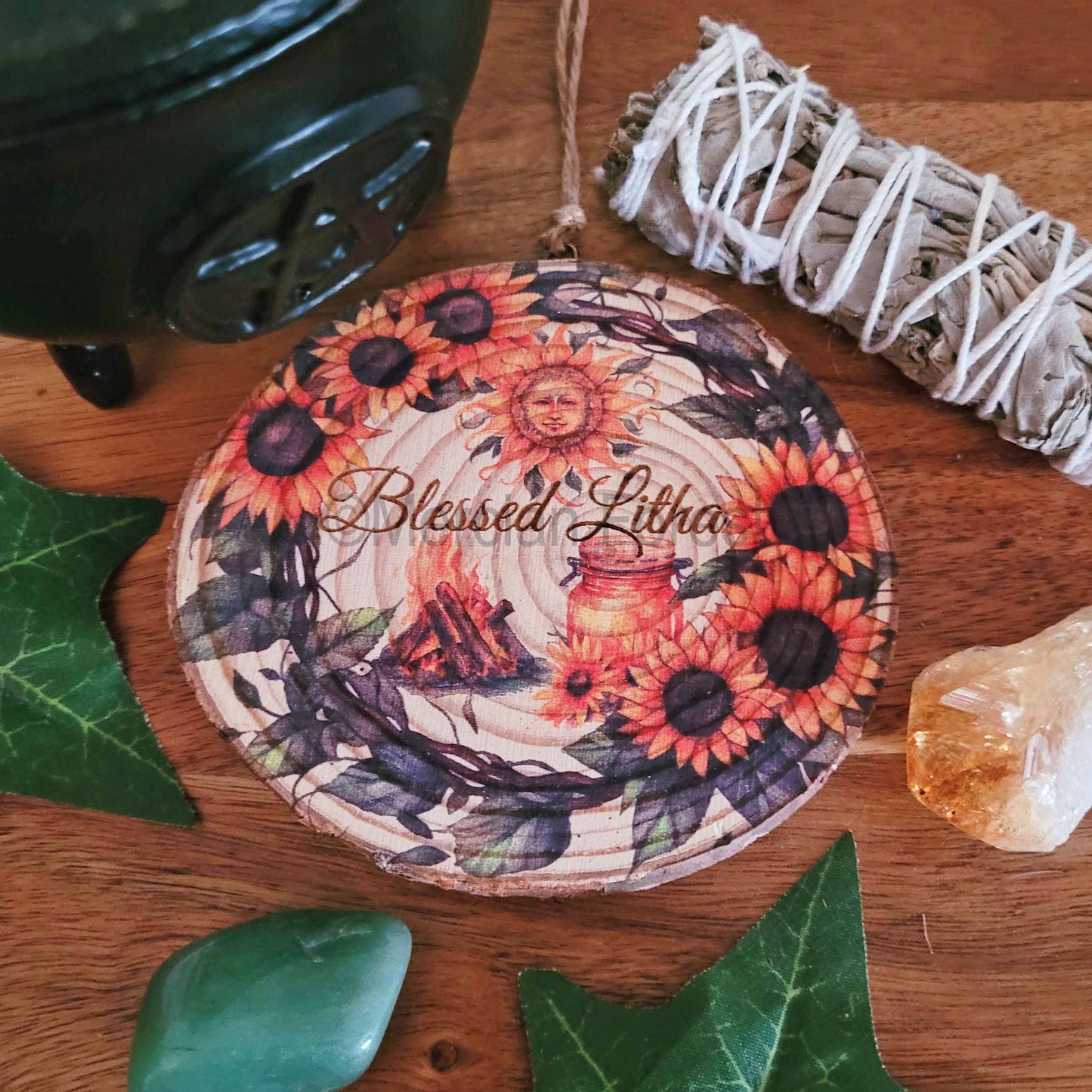 Blessed Litha wall Hanging