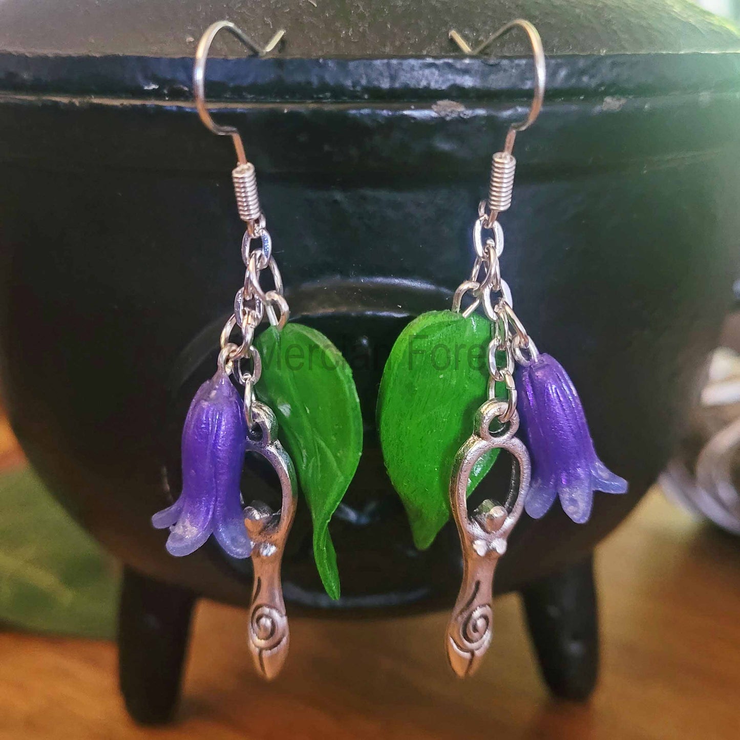 Bluebell Goddess Earrings