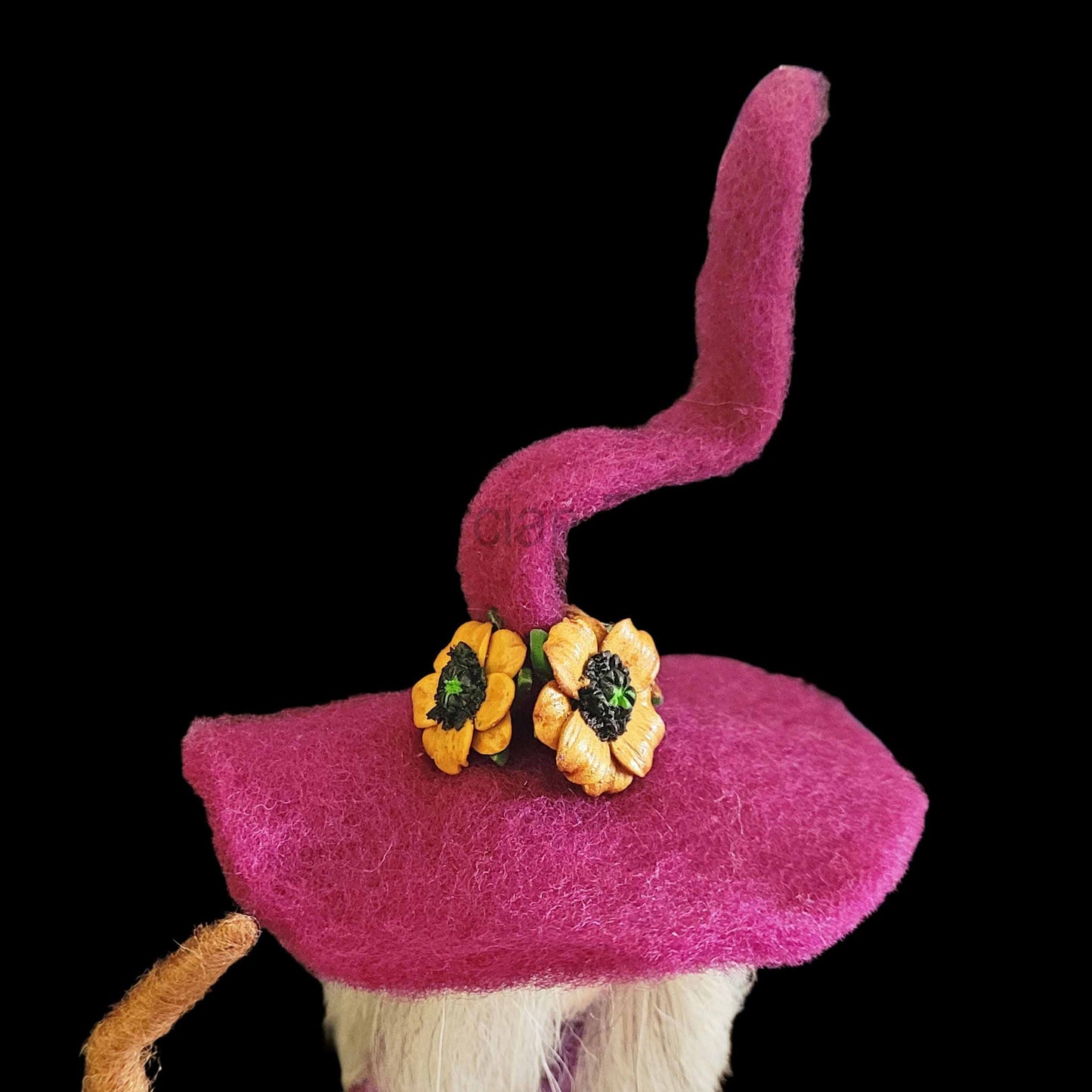 Avery Needle Felted Witch Decoration