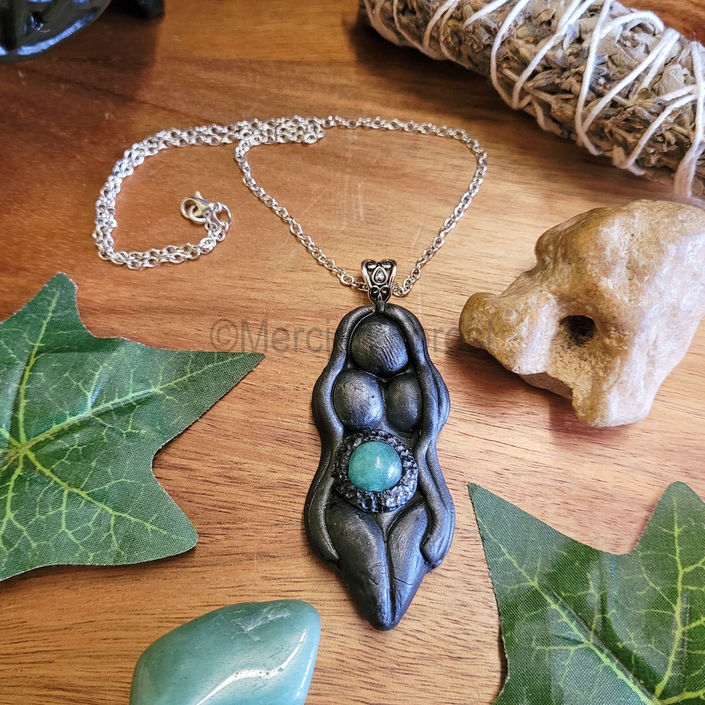 Healing Goddess Amulet Pendant Necklace