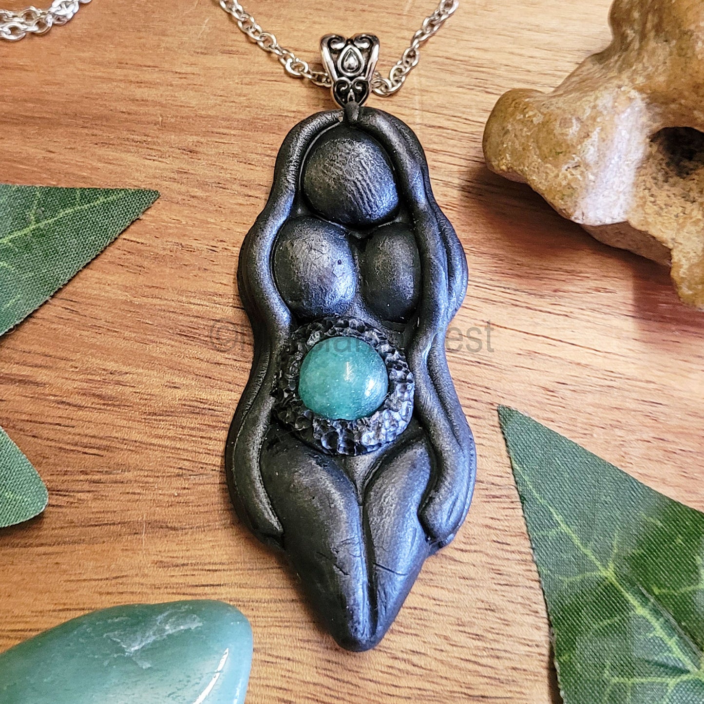 Healing Goddess Amulet Pendant Necklace