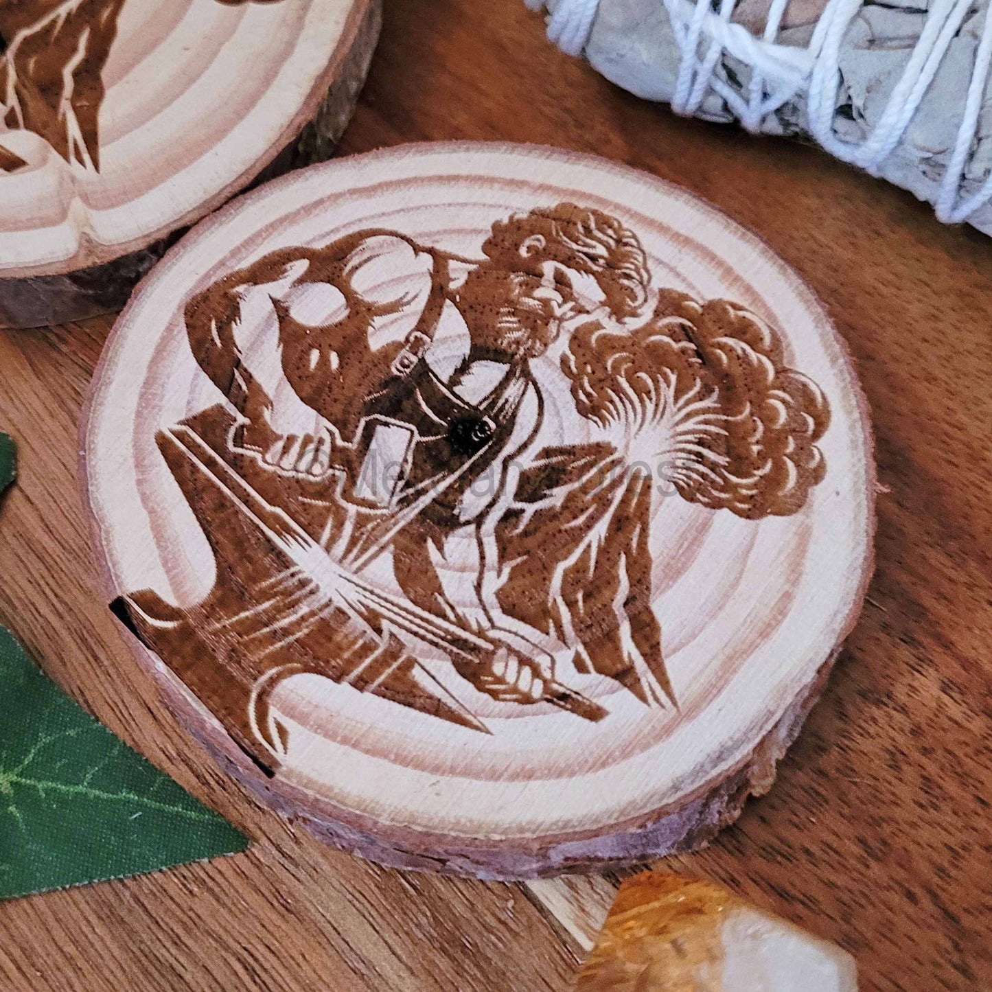 Hephaestus Altar Tile, Hephaestus Altar Decoration Volcanoe