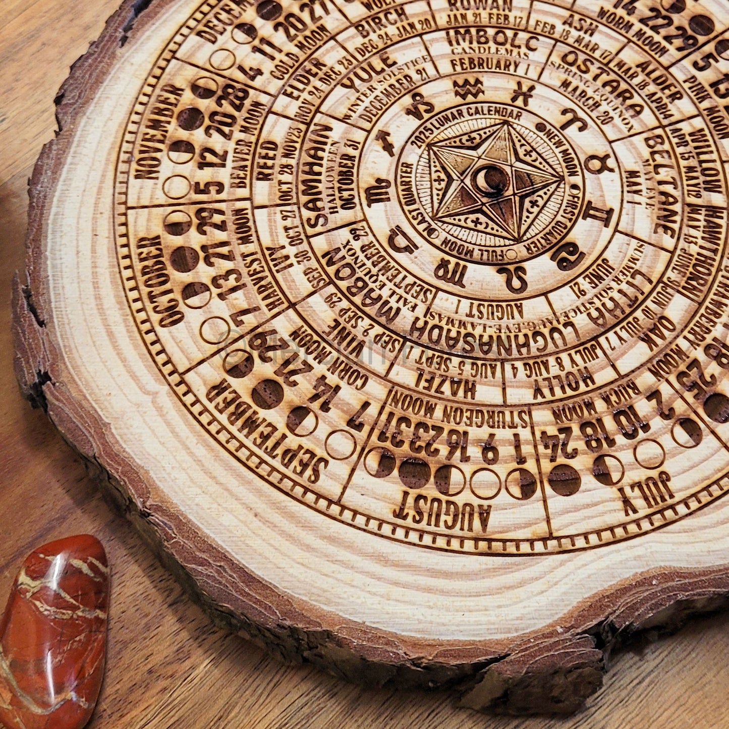 Wheel of the Year 2025 Altar Tile