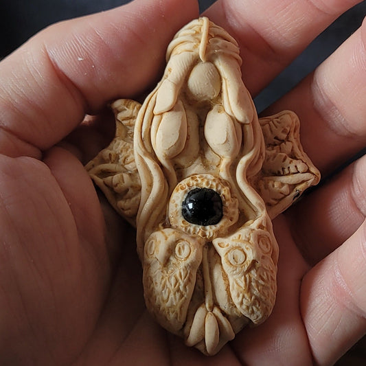 Ereshkigal Goddess, Goddess of the Underworld, Dark Goddess - Bone Colour