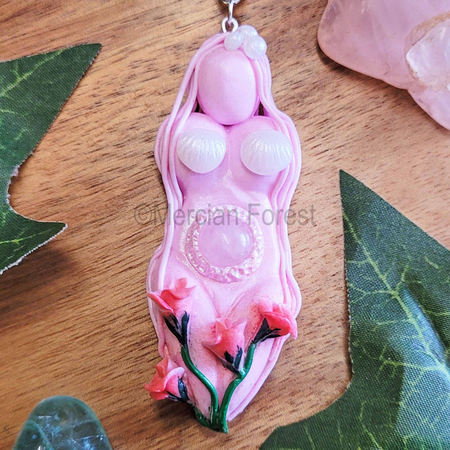 Aphrodite Goddess Amulet Pendant Necklace