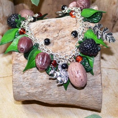 Autumn Gifts of Nature Bracelet, Mabon Bracelet