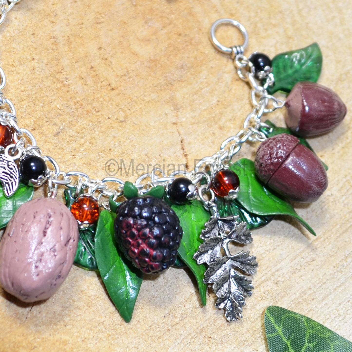 Autumn Gifts of Nature Bracelet, Mabon Bracelet