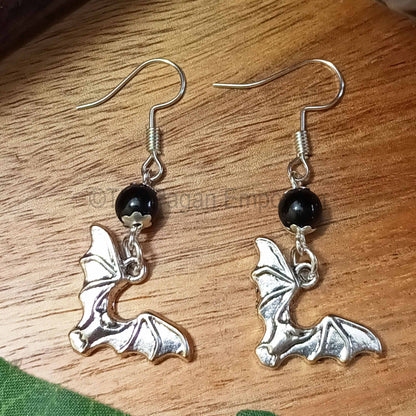 Bat Style Earrings