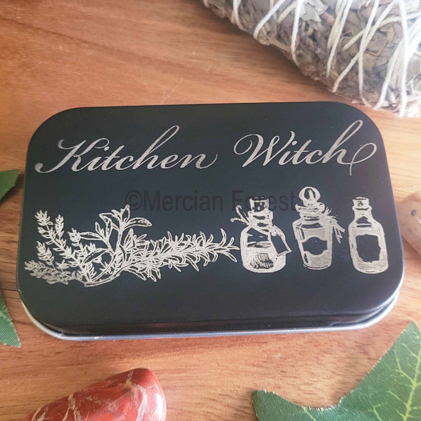 Kitchen Witch Tin