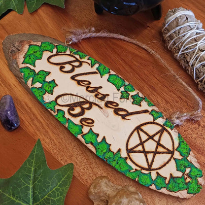 Blessed Be Wall Hanging Sign