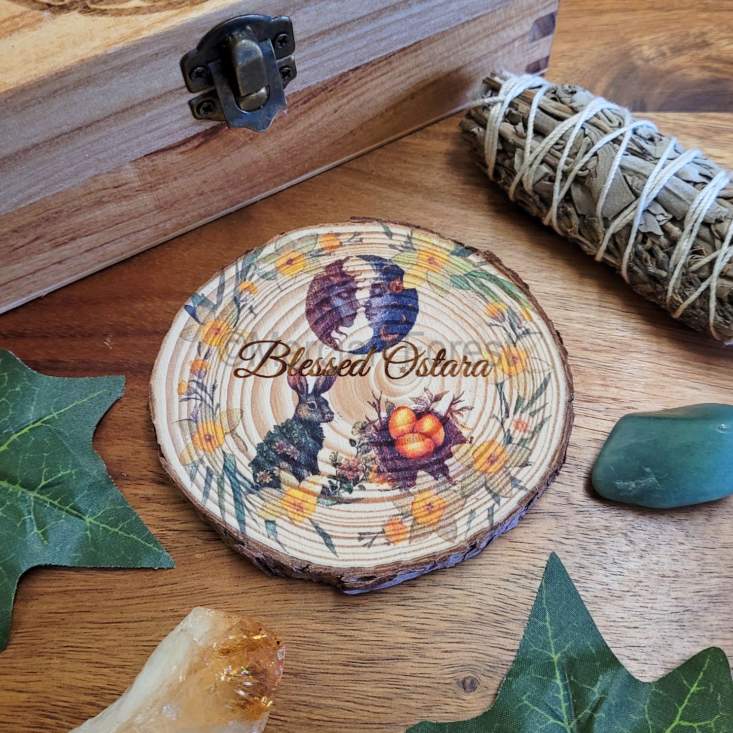 Blessed Ostara Altar Tile