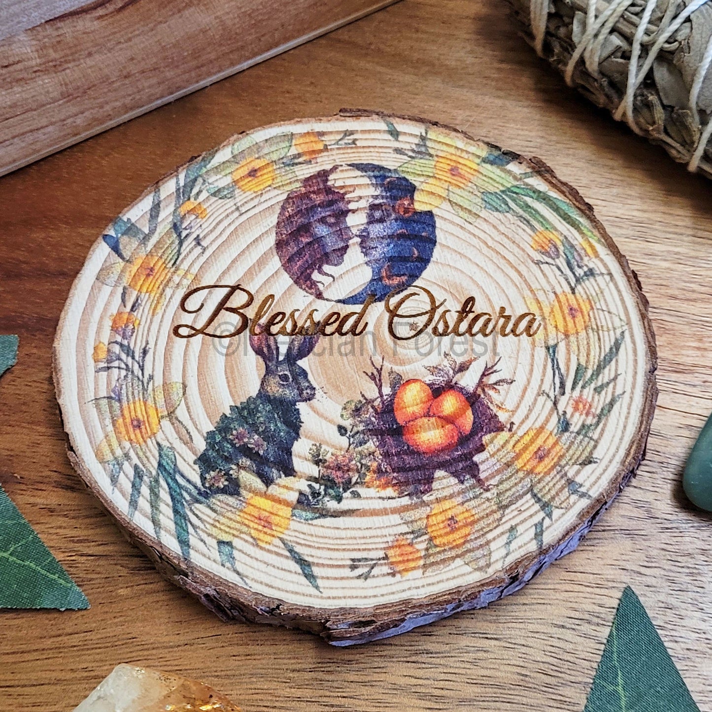 Blessed Ostara Altar Tile