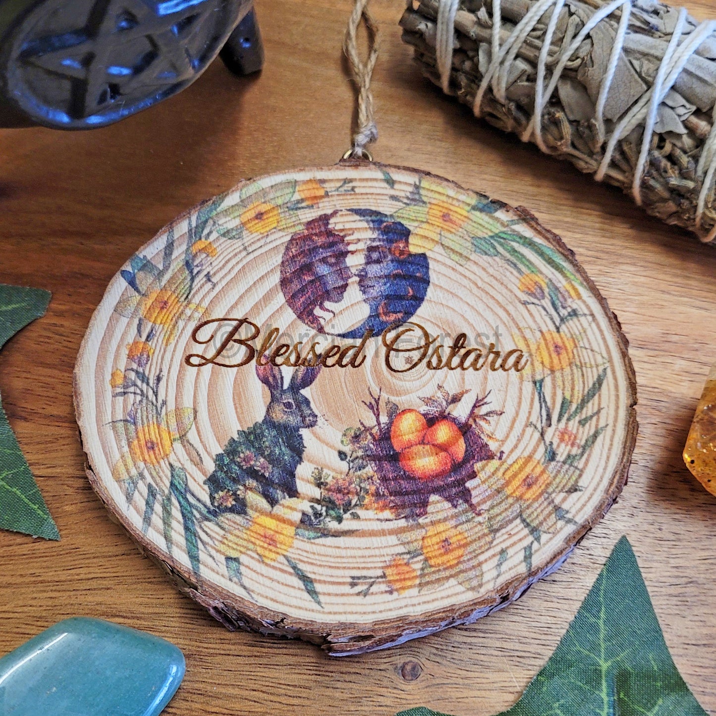 Blessed Ostara Wall Hanging