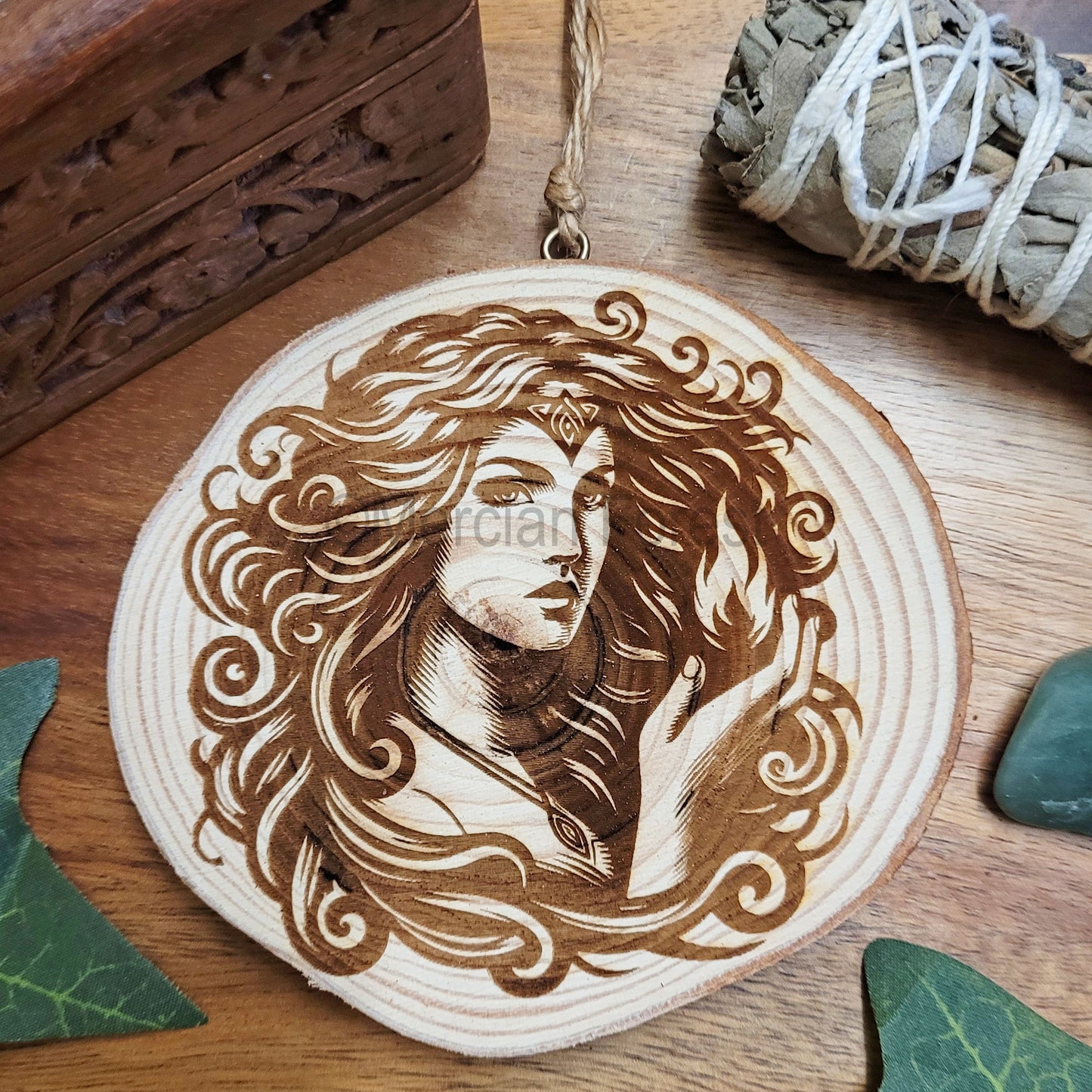 Brigid Wooden Wall Hanging