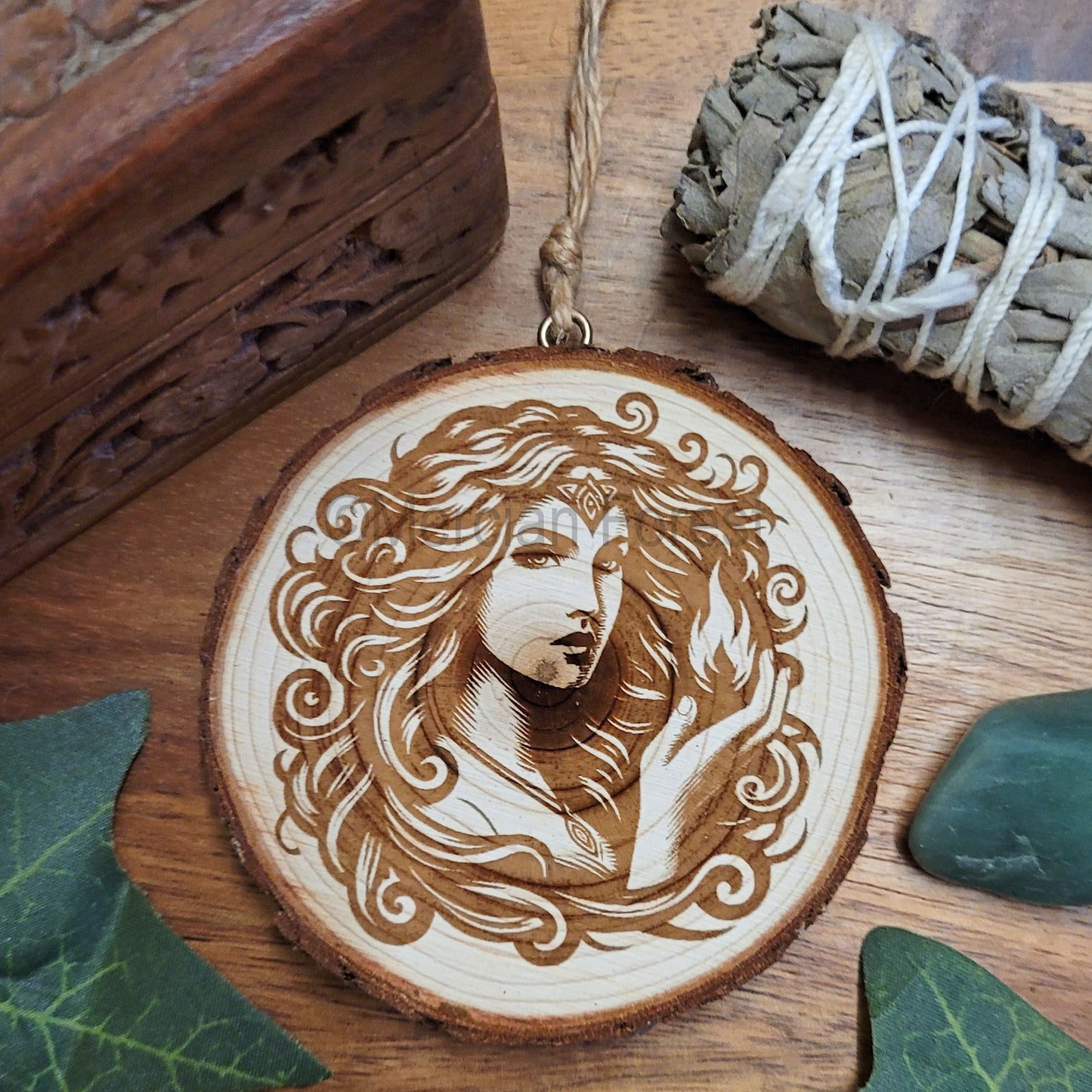 Brigid Wooden Wall Hanging