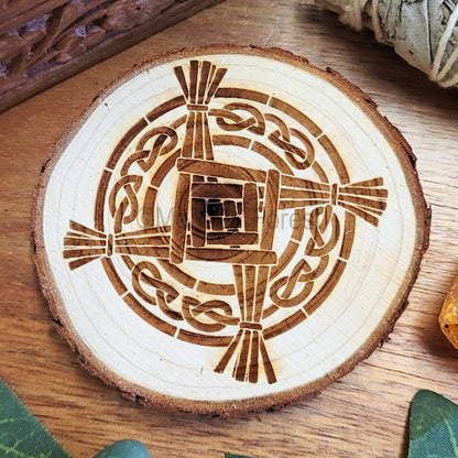 Brigid's Cross Altar Tile