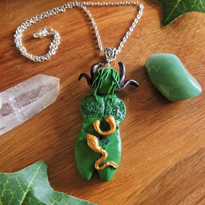 Cernunnos God Talisman Pendant Necklace