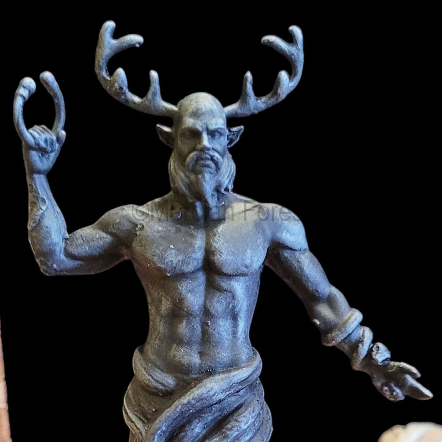 Cernunnos Horned God Statue Figurine Resin Sculpture