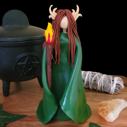 Elen of the Ways Goddess Figurine