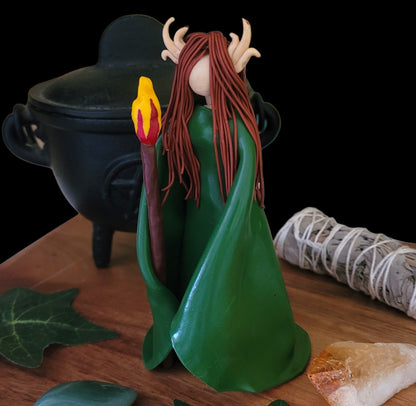 Elen of the Ways Goddess Figurine