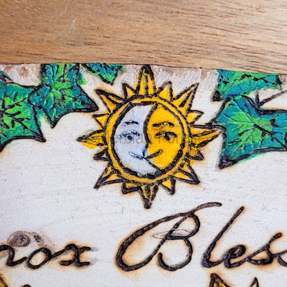 Equinox Blessings Wall Hanging Sign