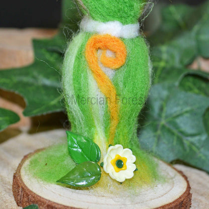 Needle Felted Spring Goddess Altar Decoration