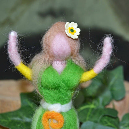 Needle Felted Spring Goddess Altar Decoration