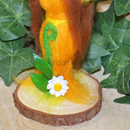 Needle Felted Summer Goddess Altar Decoration