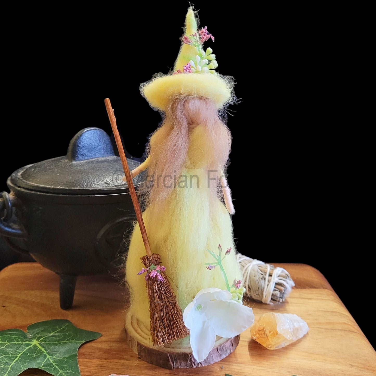 Heather The Needle Felted Witch