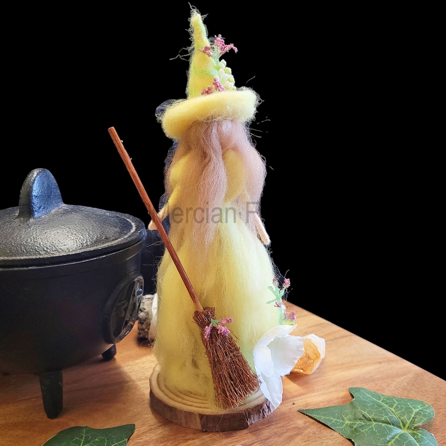 Heather The Needle Felted Witch