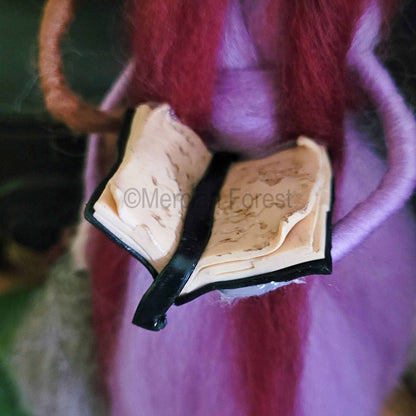 Syringa Needle Felted Witch Decoration