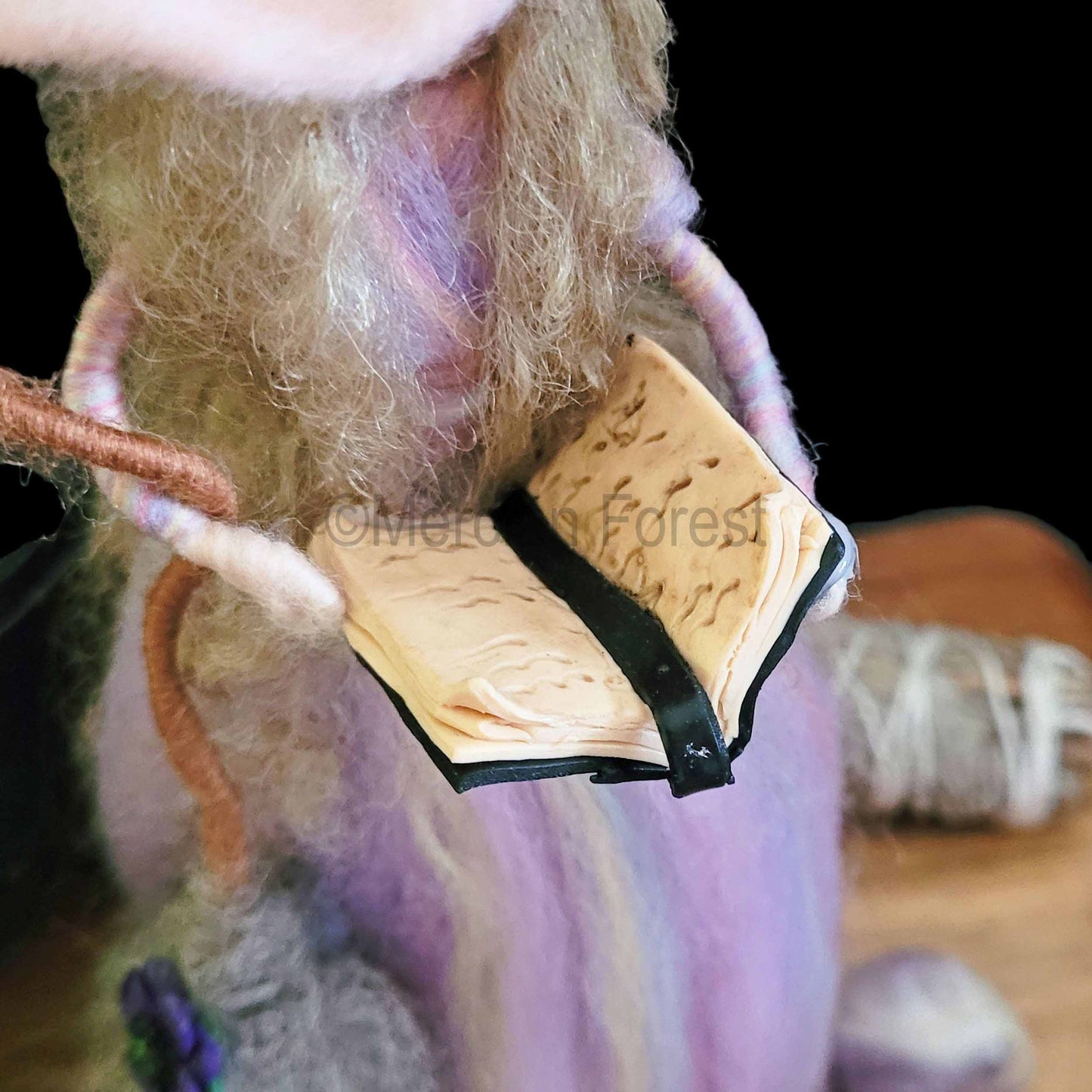 Reverie Needle Felted Witch Decoration