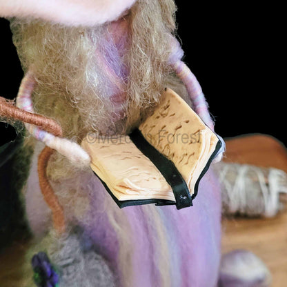 Reverie Needle Felted Witch Decoration