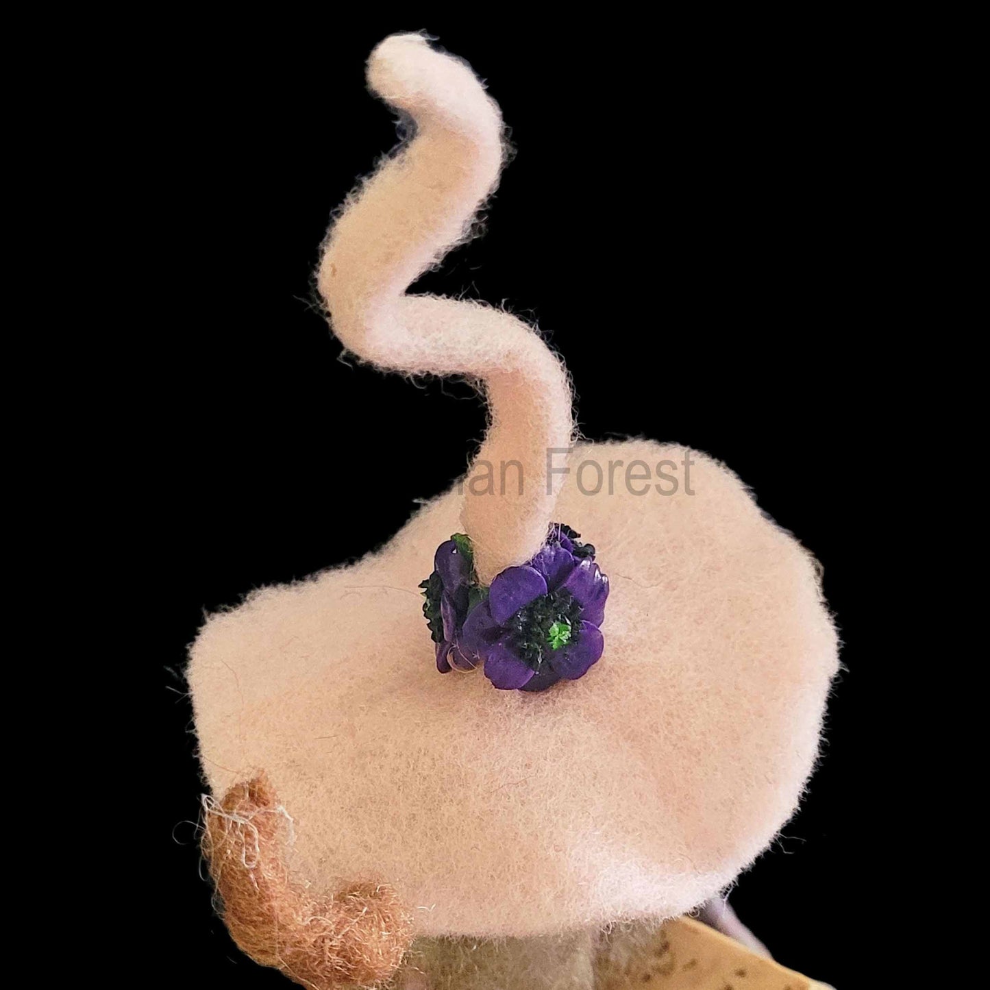 Reverie Needle Felted Witch Decoration