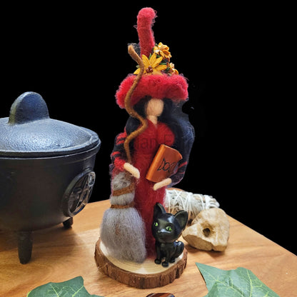 Grace The Needle Felted Witch