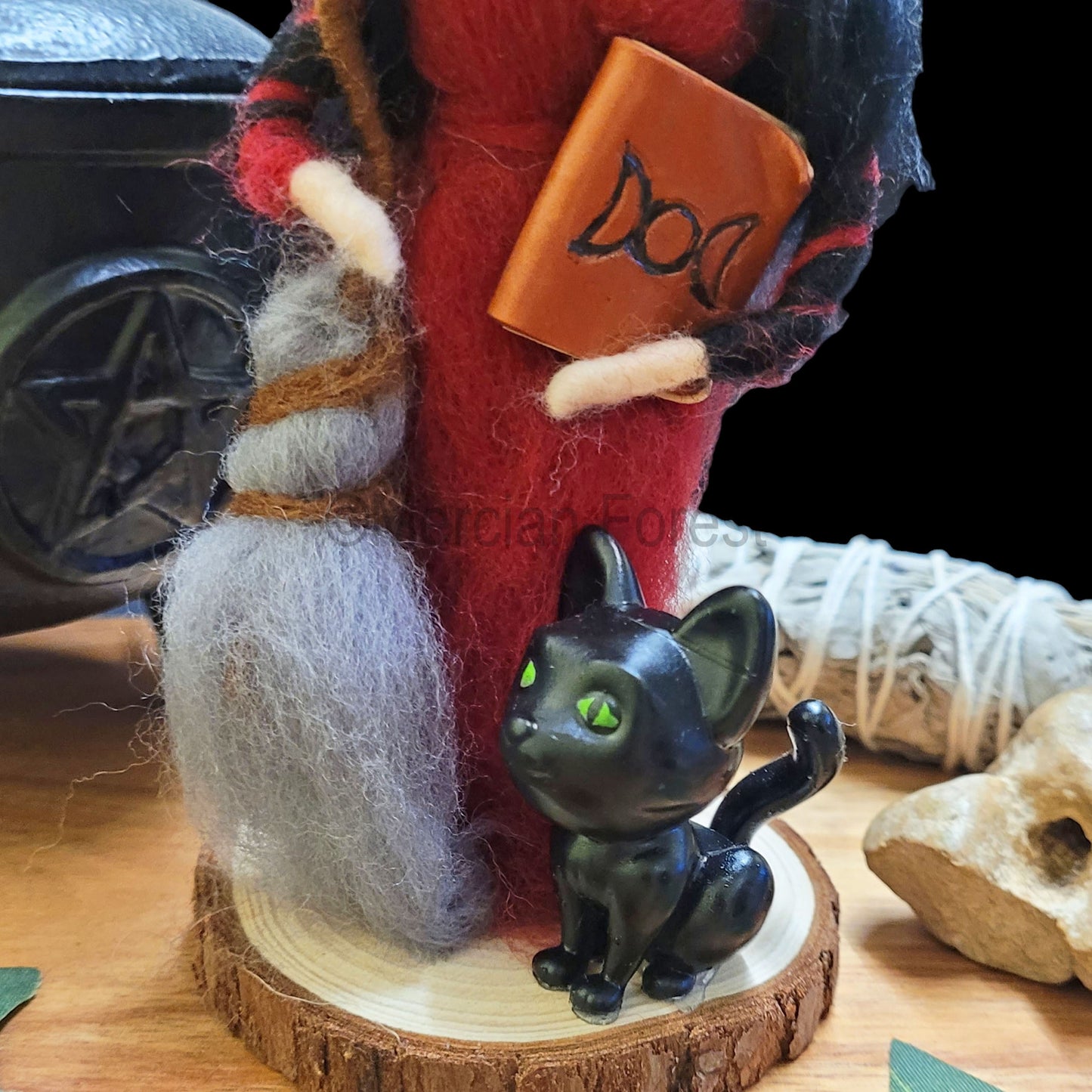 Grace The Needle Felted Witch