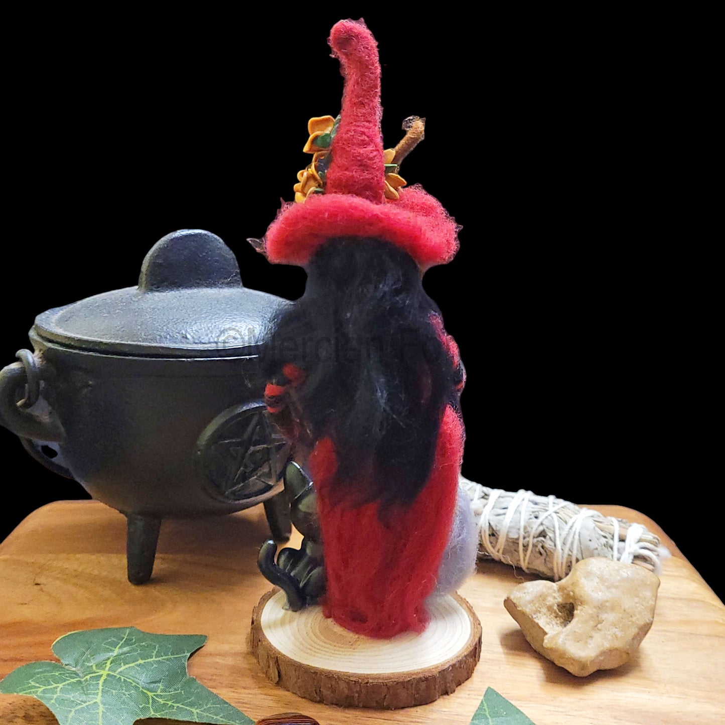 Grace The Needle Felted Witch