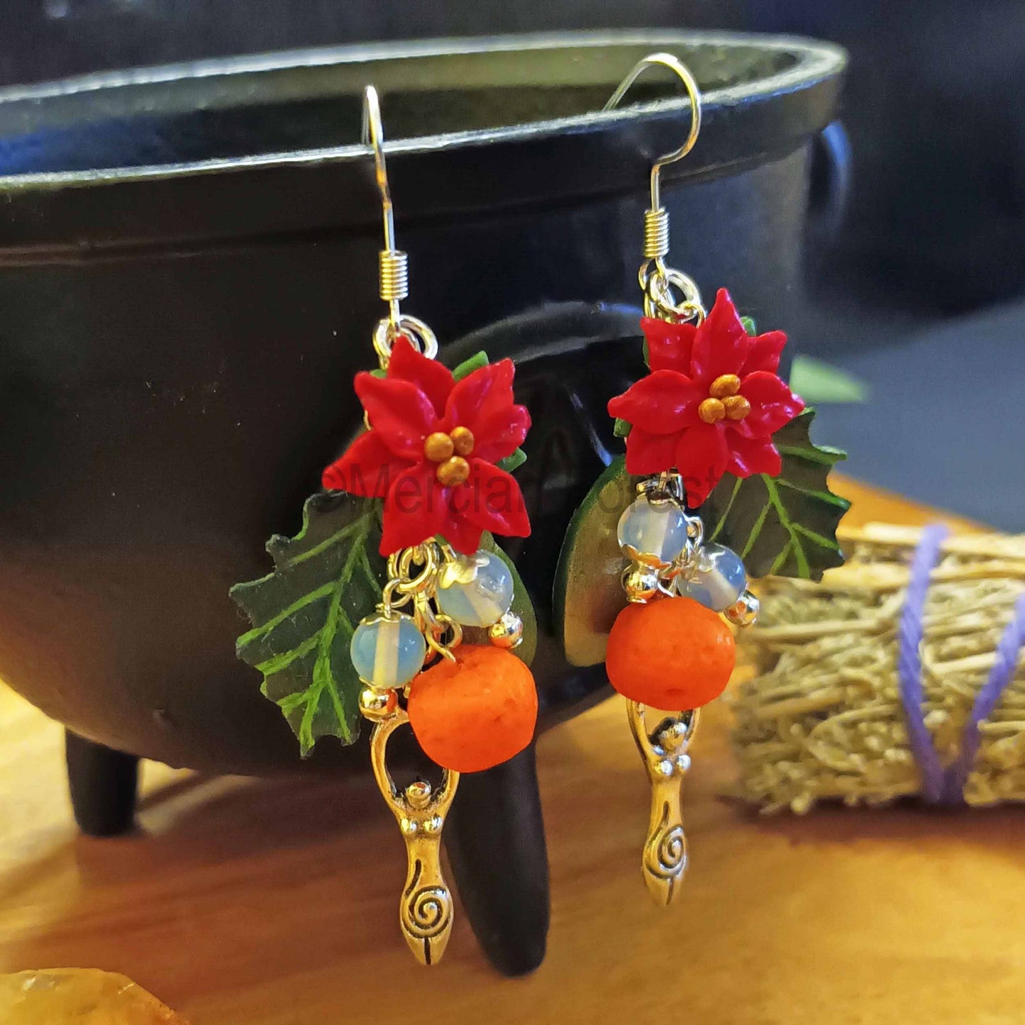 Festive Yule Earrings