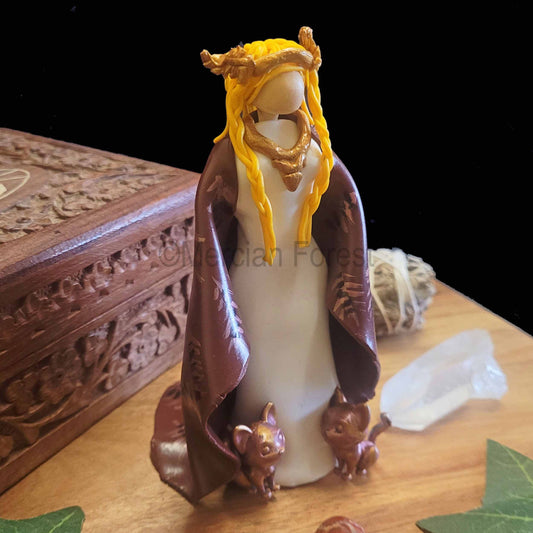 Freya Goddess Mini Statue or Figurine