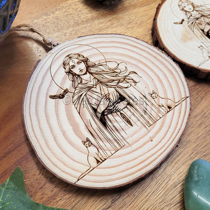 Freyja Wooden Wall Hanging