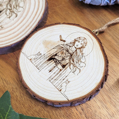 Freyja Wooden Wall Hanging