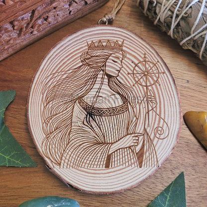 Frigg Wooden Wall Hanging