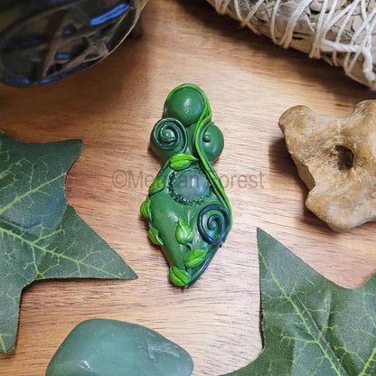 Green Gaia Goddess, Altar Goddess Decoration