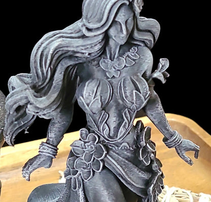 Gaia Statue Figurine in Stone Effect