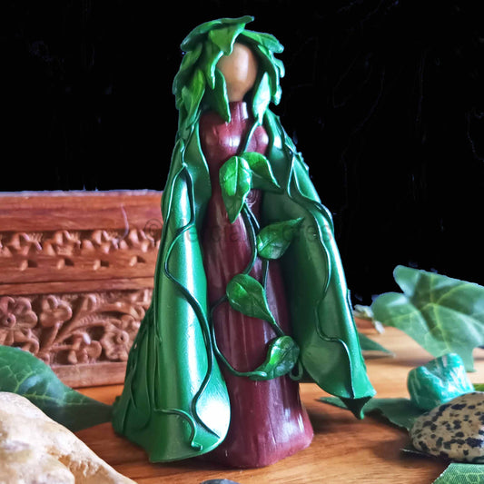 Gaia Dryad Goddess Mini Statue or Figurine