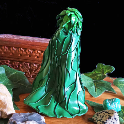 Gaia Dryad Goddess Mini Statue or Figurine