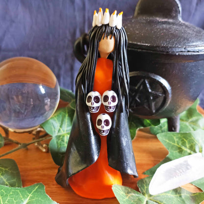 Samhain Goddess Mini Statue or Figurine