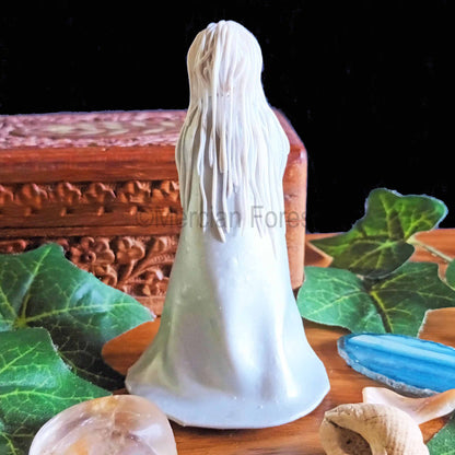 Selene, Luna Altar Goddess, Mini Statue or Figurine