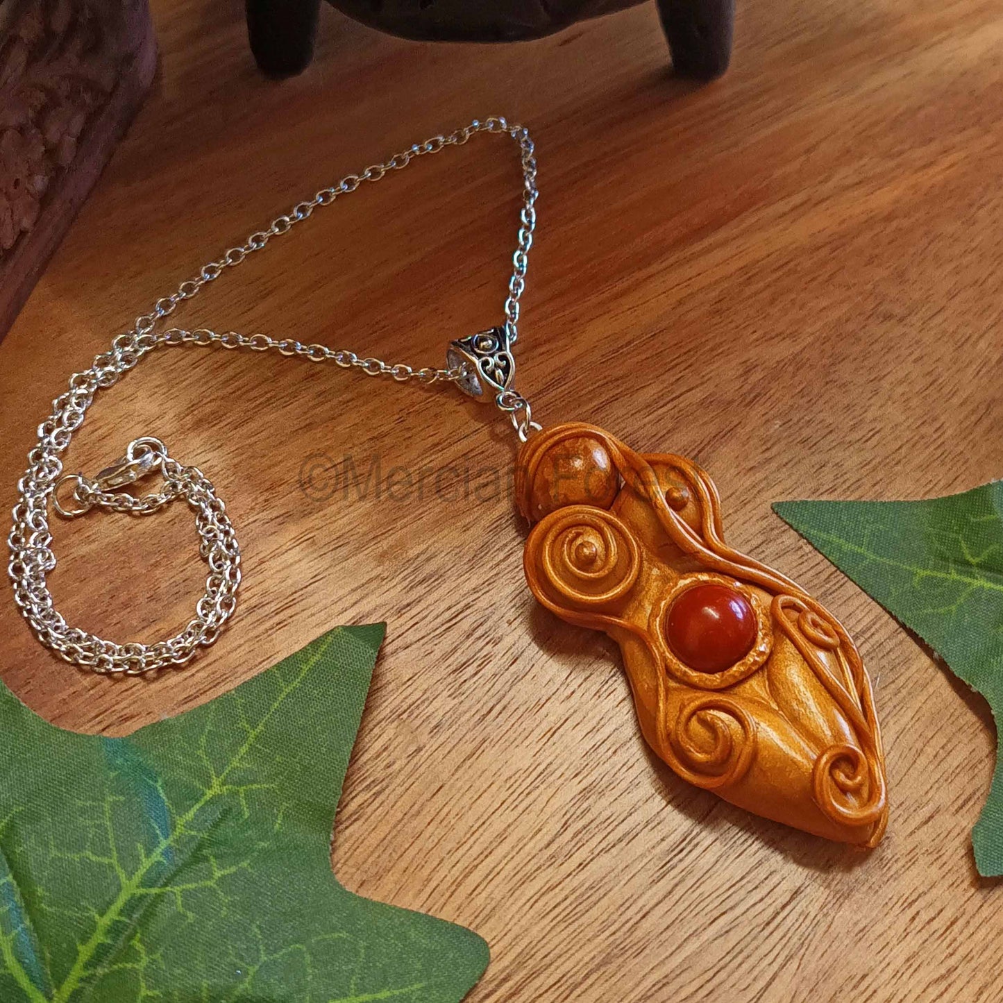 Sol Goddess Amulet Pendant Necklace