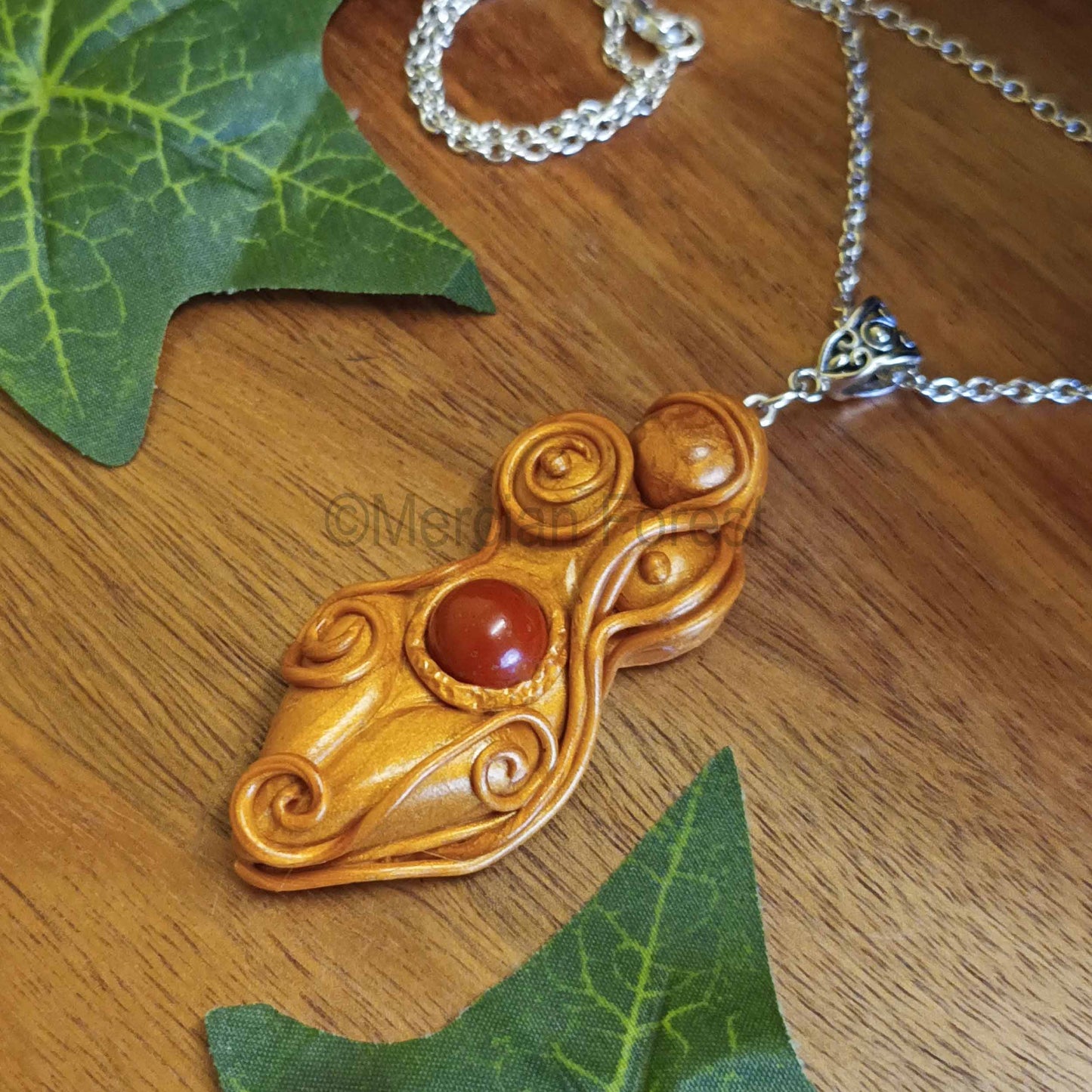 Sol Goddess Amulet Pendant Necklace